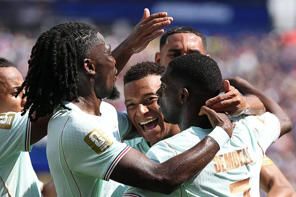 Pháp đè bẹp Na Uy nhờ hat-trick siêu đẳng của Dembele - hình ảnh - betkjc.vip