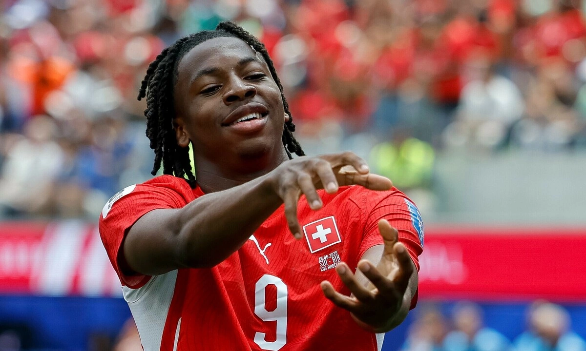 Tiền vệ 20 tuổi Johan Manzambi lập kỷ lục World Cup trong chiến thắng của Thụy Sĩ - hình ảnh - betkjc.vip
