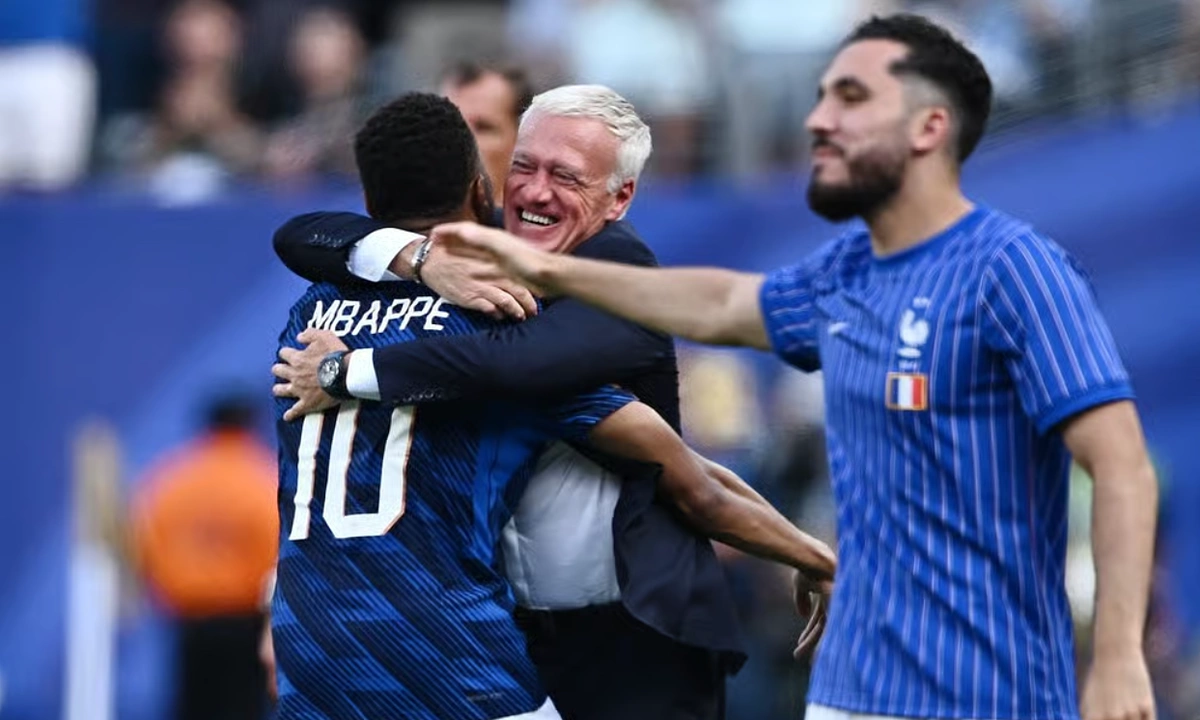 KJC cược thể thao: Mbappe lập cú đúp, Pháp đại thắng Thụy Điển vào vòng 1/8 World Cup 2026 - hình ảnh - betkjc.vip